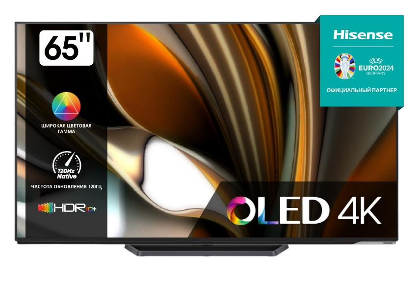 Изображение Телевизор Hisense 65A85H 65" HDR, 4K Ultra HD Smart TV черный