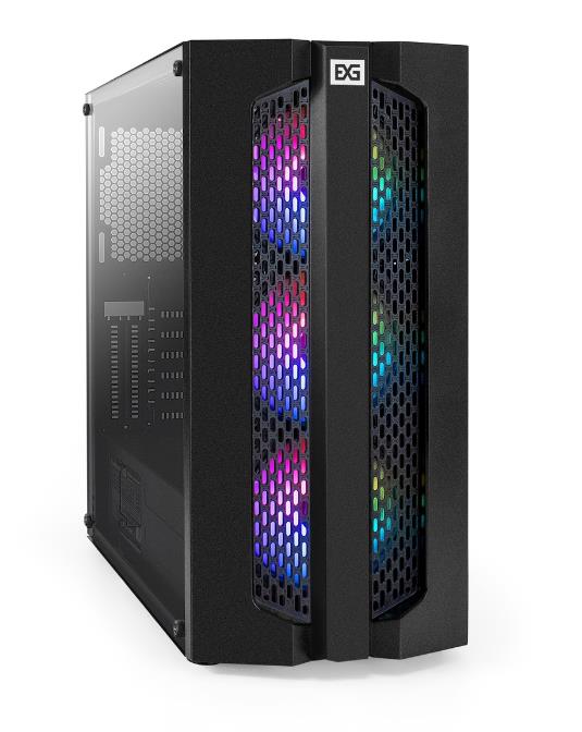 Изображение Корпус ExeGate EVO-9205-NPX700 (mATX, ATX, micro-ATX, ITX, черный, 700 Вт)/(EX294976RUS)