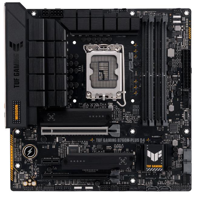 Изображение Материнская плата LGA 1700 Asus TUF GAMING B760M-PLUS D4