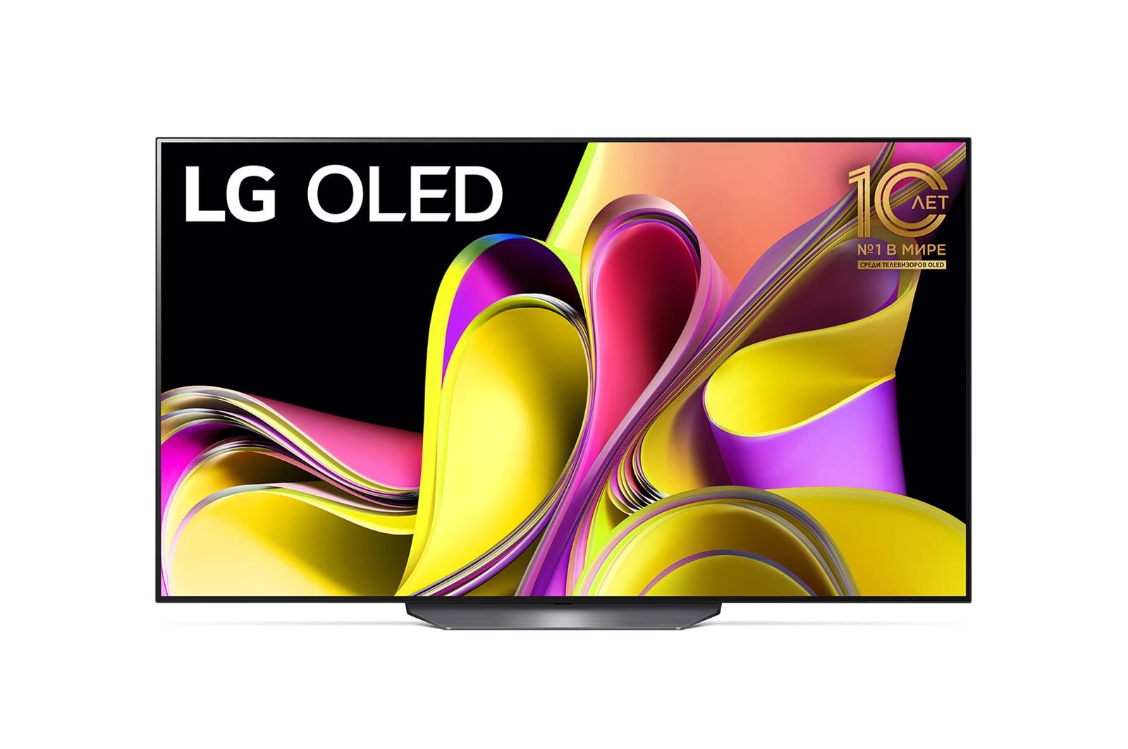 Изображение Телевизор LG OLED65B3RLA 65" HDR, 4K Ultra HD Smart TV серый