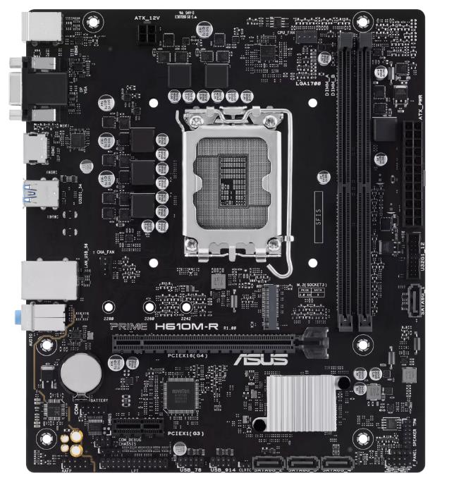 Изображение Материнская плата LGA 1700 Asus PRIME H610M-R-SI