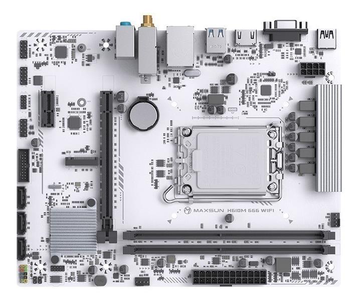 Изображение Материнская плата LGA 1700 Maxsun MS-H610M 666 WIFI