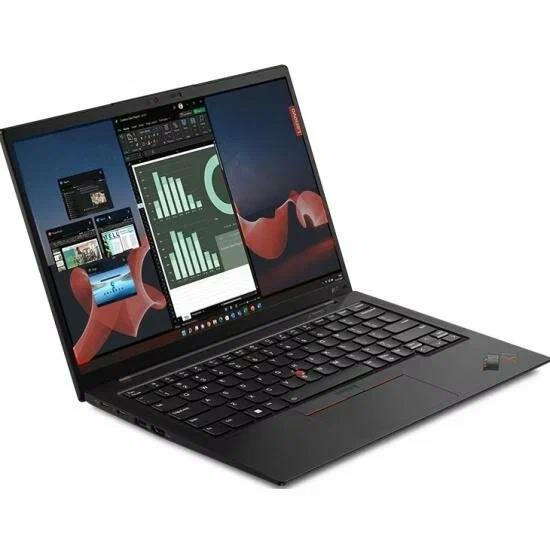 Изображение Ноутбук Lenovo ThinkPad X1 Carbon (Intel 1360P 2200 МГц/ SSD 1000 ГБ  нет/RAM 32 ГБ/ 14" 1920x1080/VGA встроенная/ Windows 11 Pro) (21HMA002CD)