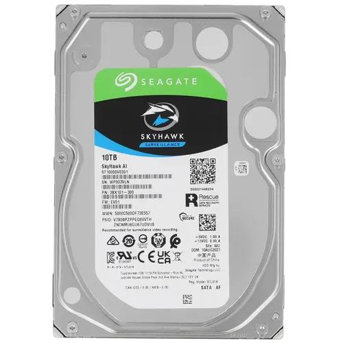 Изображение Жесткий диск 3.5" 10000 ГБ Seagate SkyHawk AI, 7200 rpm, 256 МБ