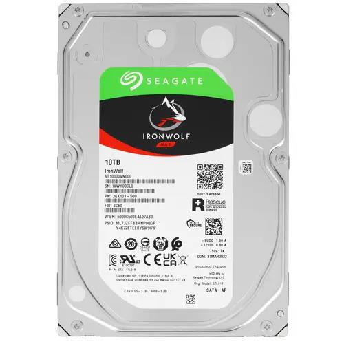 Изображение Жесткий диск 3.5" 10000 ГБ Seagate IronWolf, 7200 rpm, 256 МБ