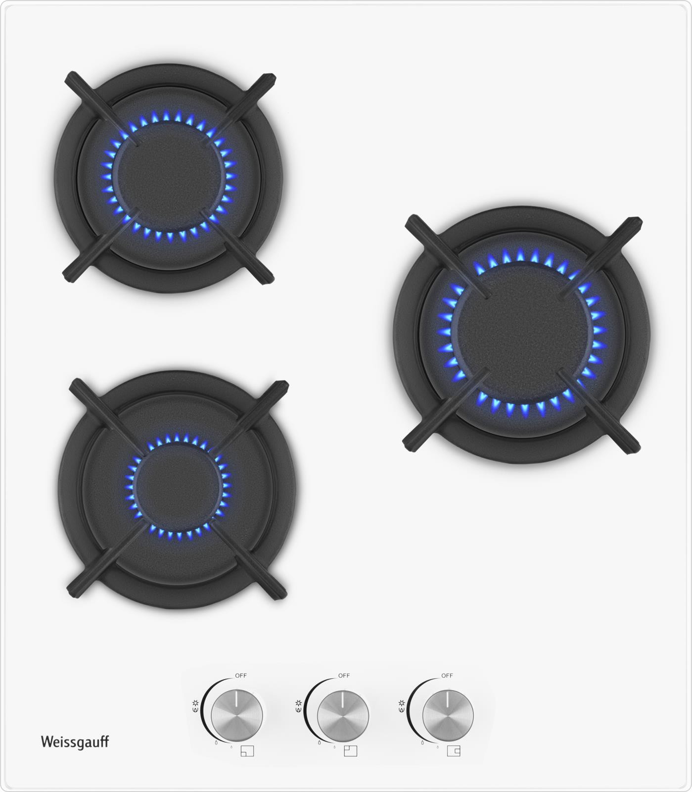 Изображение Варочная панель Weissgauff HG 430 WGH (белый)