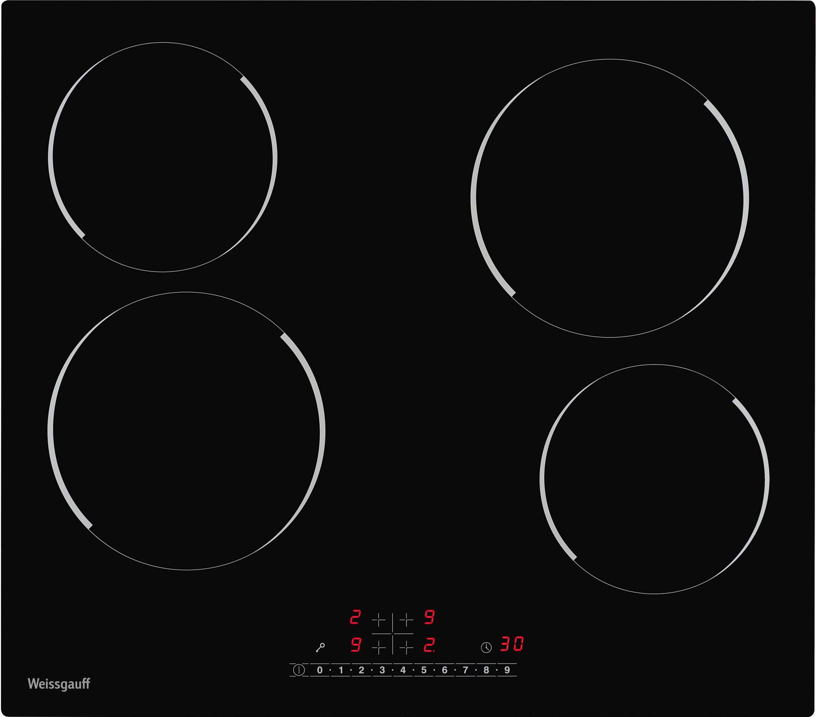 Изображение Варочная панель Weissgauff HV 640 BS (черный)
