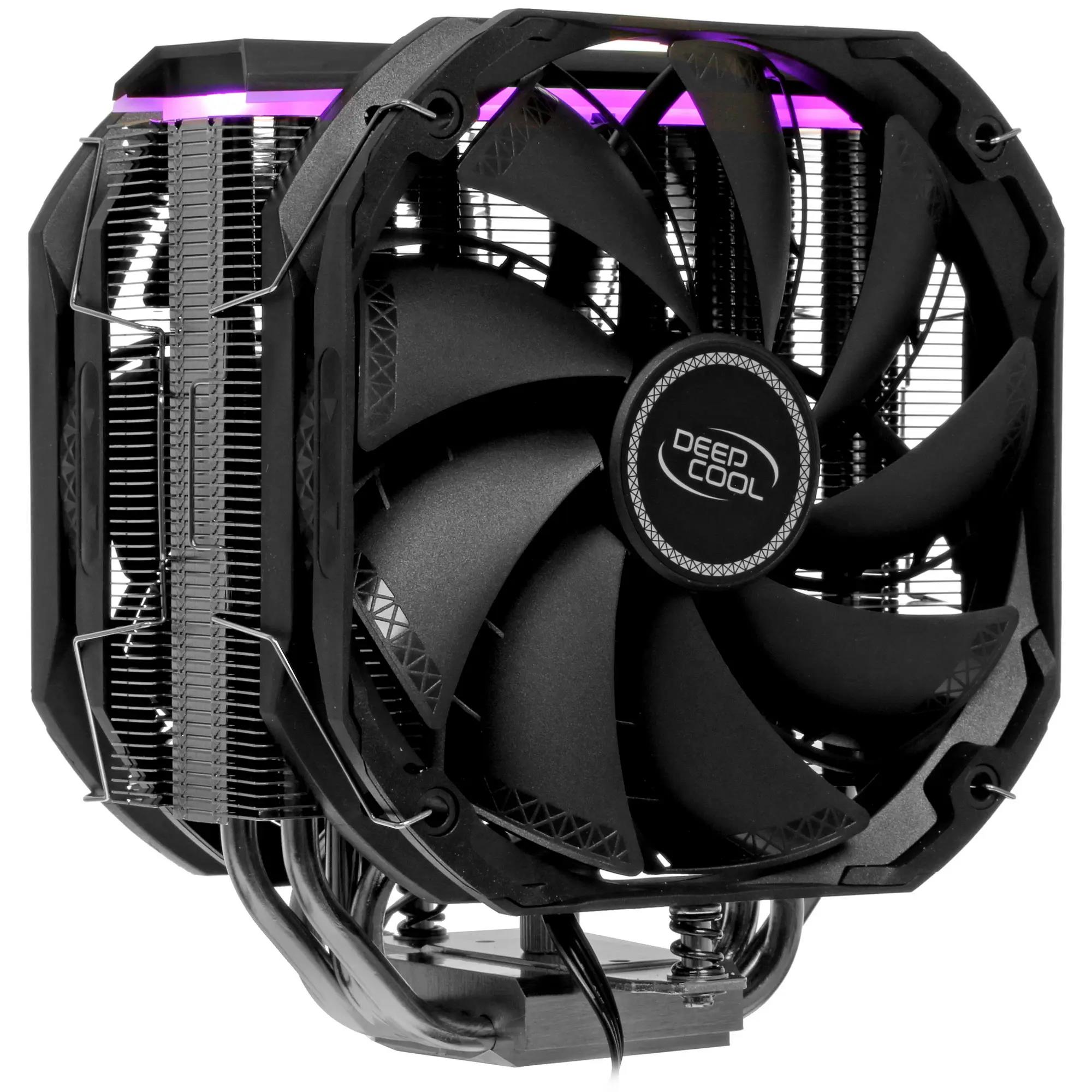 Изображение Кулер для процессора Deepcool AS500 Plus  (LGA2066, LGA2011/2011-3 (Square ILM), AM4, FM2/FM2+, AM3/AM3+/FM1, AM2+, AM2, LGA1150/1151/1155/S1156, LGA 1200, LGA 1700)2 шт