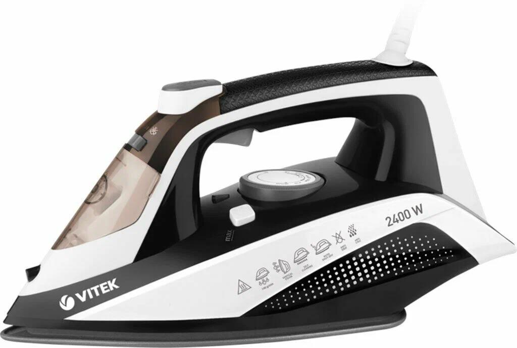 Изображение Утюг VITEK Starlight VT-8339 W (2400 Вт/черный, белый)