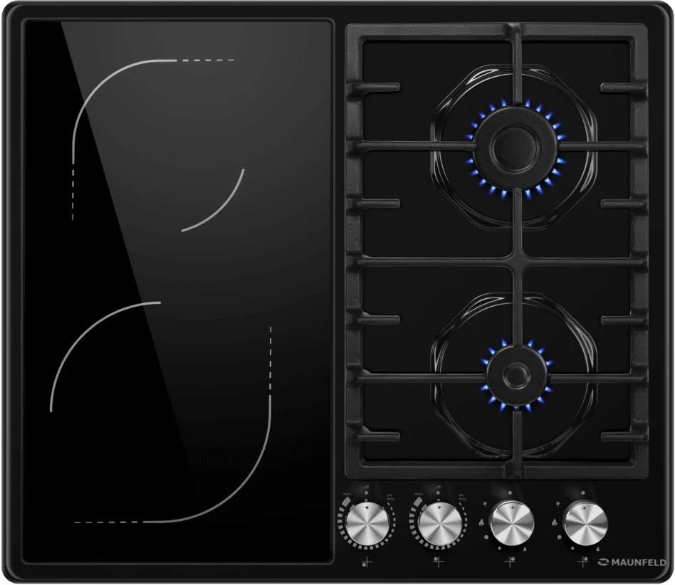 Изображение Варочная панель MAUNFELD EEHE.642VC.3CB/KG (черный)