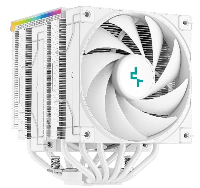 Изображение Кулер для процессора Deepcool AK620 DIGITAL WH (LGA2066, LGA2011/2011-3 (Square ILM), AM4, LGA1150/1151/1155/S1156, LGA 1200, LGA 1700, AM5)2 шт