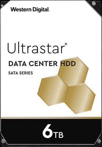 Изображение Жесткий диск 3.5" 6000 ГБ Western Digital Ultrastar DC HC310, 7200 rpm, 256 МБ