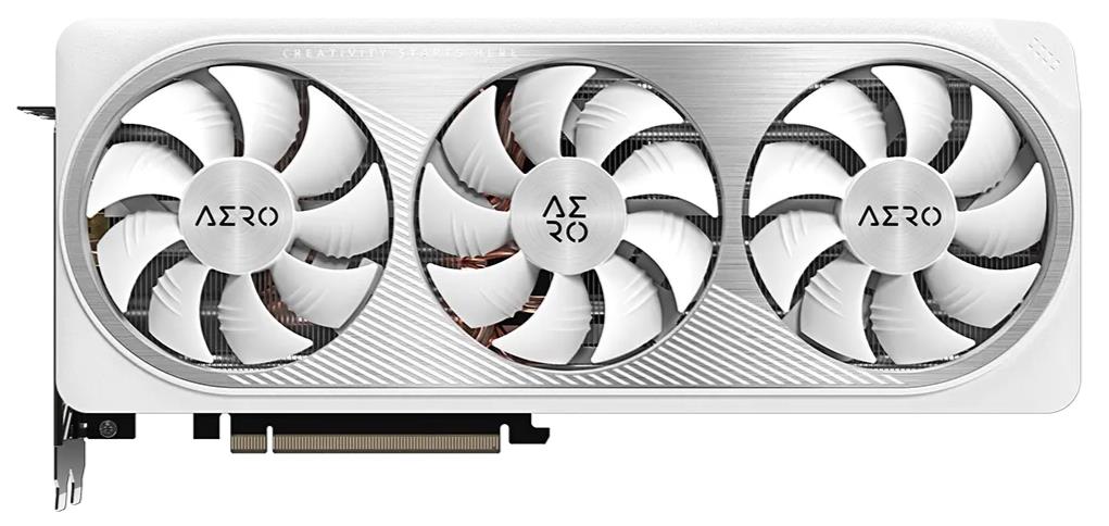 Изображение Видеокарта GIGABYTE Nvidia GeForce RTX 4070 SUPER AERO OC 12 Гб (NVIDIA GeForce RTX 4070, GDDR6X)/(GV-N407SAERO OC-12GD )