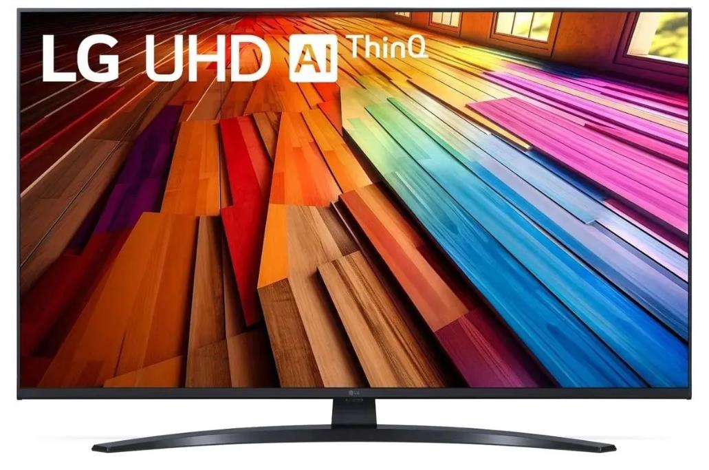 Изображение Телевизор LG 43UT81006LA.ARUB 43" 4K UHD Smart TV черный