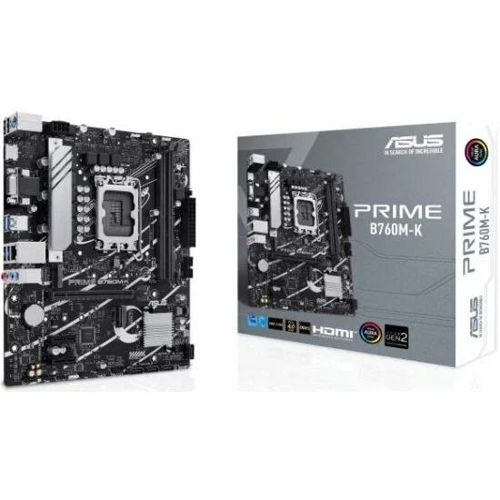 Изображение Материнская плата LGA1700 Asus PRIME B760M-K