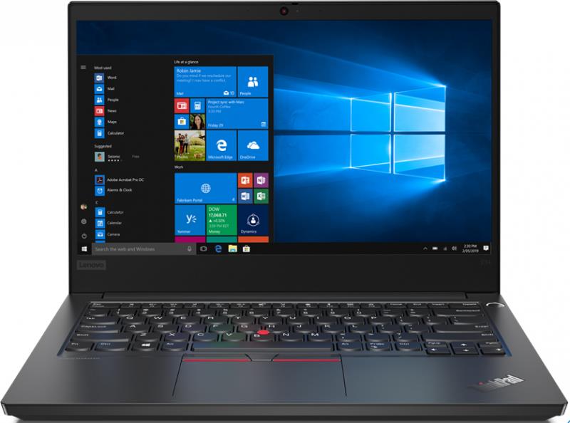 Изображение Ноутбук Lenovo ThinkPad E14 G4 (Intel 1260P 2100 МГц/ SSD 512 ГБ  /RAM 16 ГБ/ 14" 1920x1080/VGA встроенная/ Windows 11 Pro) (21E30077CD_PRO)