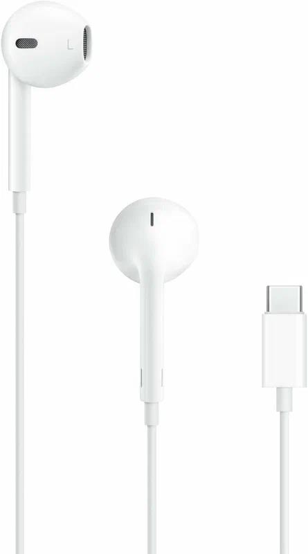 Изображение Наушники Apple EarPods A3046 белый