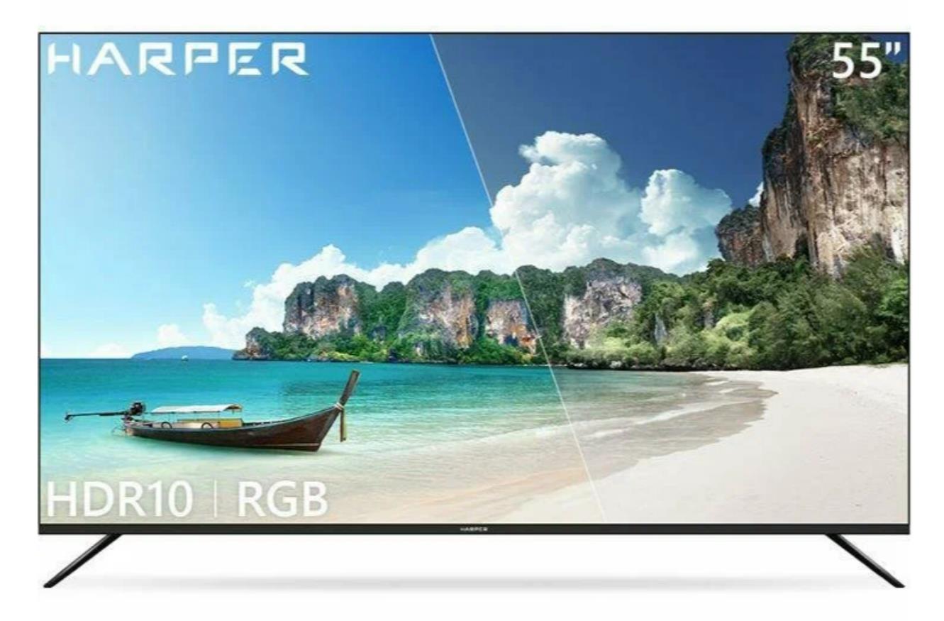 Изображение Телевизор Harper 55U661TS 55" 4K Ultra HD Smart TV черный