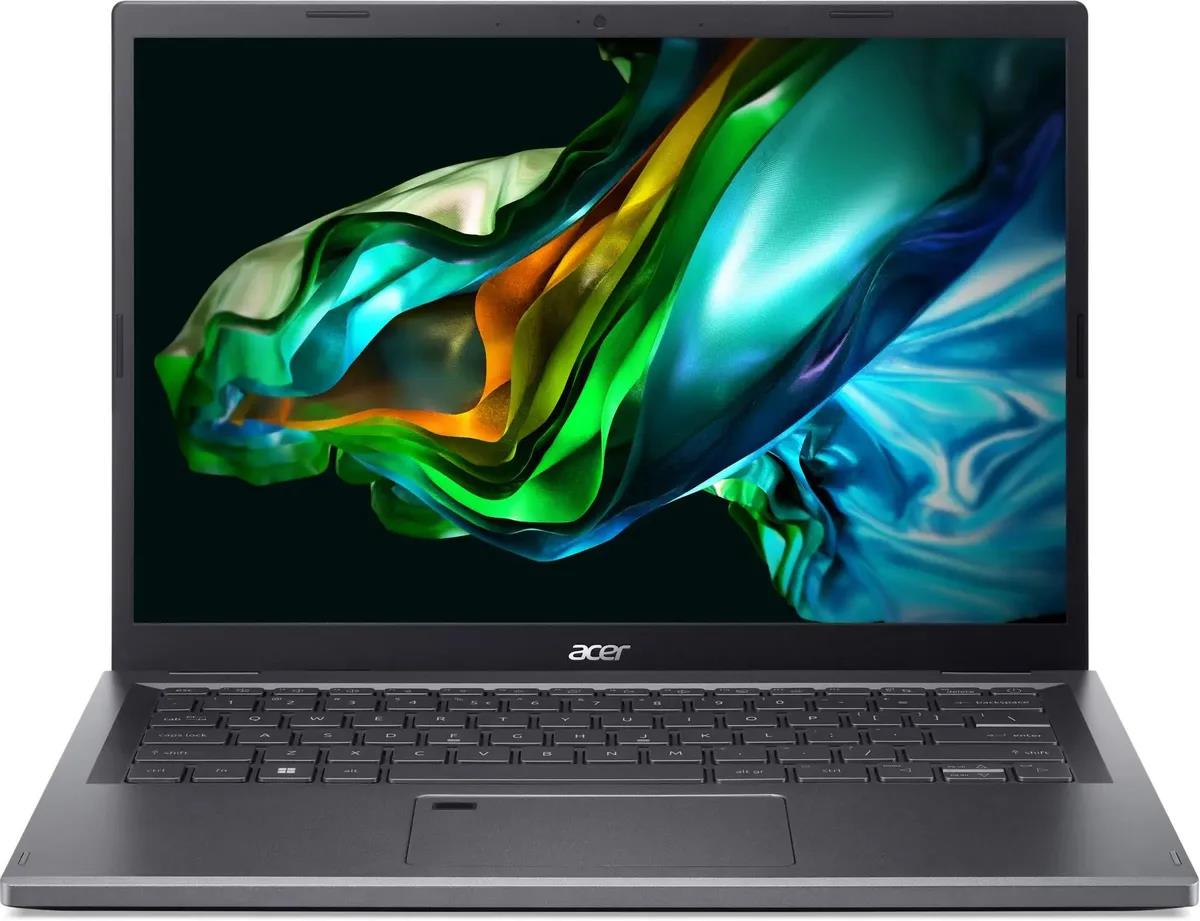 Изображение Ноутбук Acer Aspire 5 A514-56M-34S8 (Intel 1305U 1600 МГц/ SSD 256 ГБ  /RAM 8 ГБ/ 14" 1920x1200/VGA встроенная/ Без ОС) (NX.KH6CD.002)