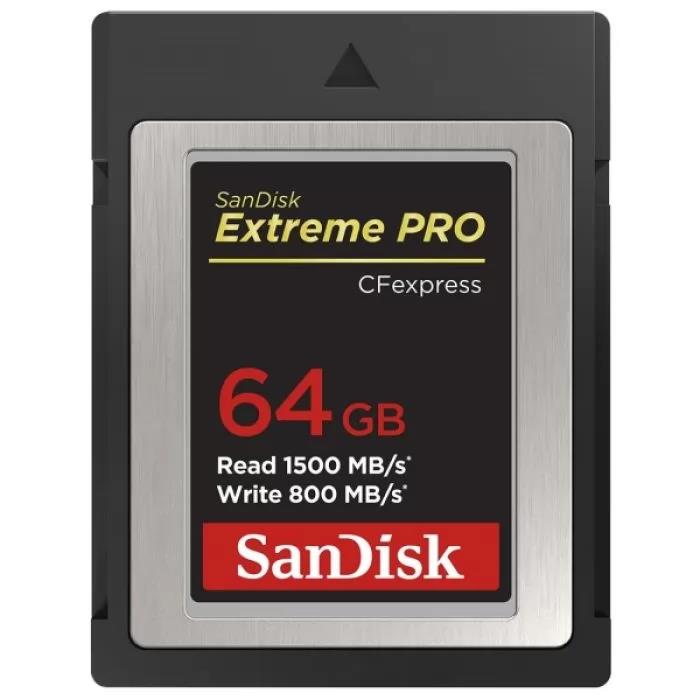 Изображение Карта памяти SanDisk CFexpress Type B Extreme PRO Class 10 64 Гб  SDCFE-064G-GN4NN