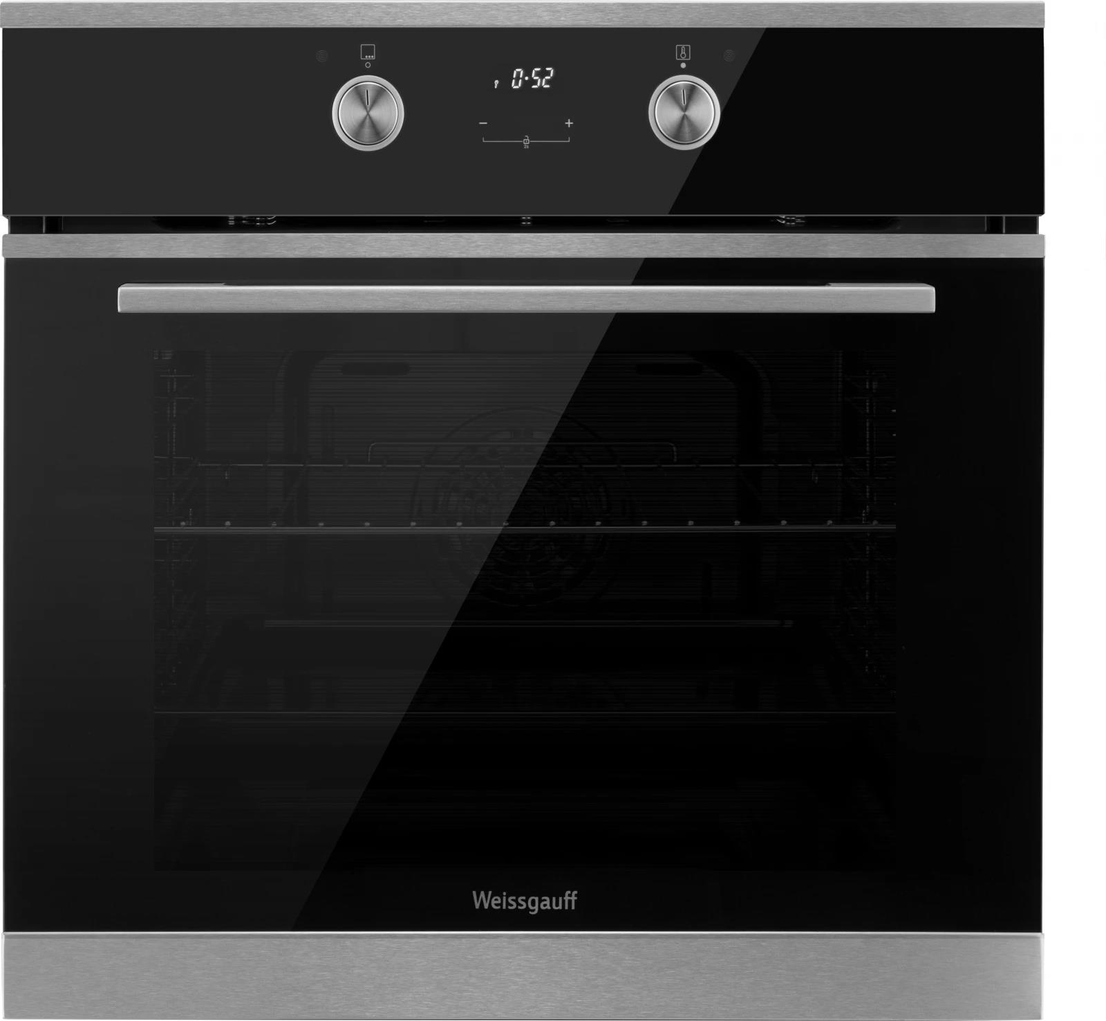 Изображение Духовой шкаф Weissgauff EOV 661 PDX (69 л , чёрный, серебристый)