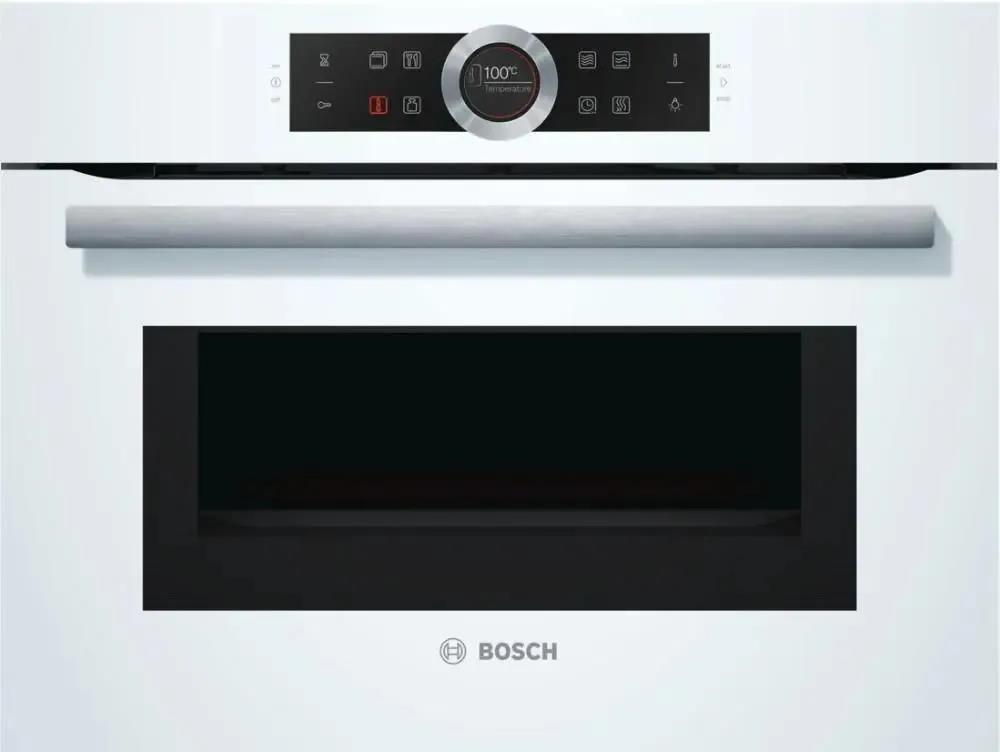 Изображение Духовой шкаф Bosch CMG633BW1 (45 л , белый)