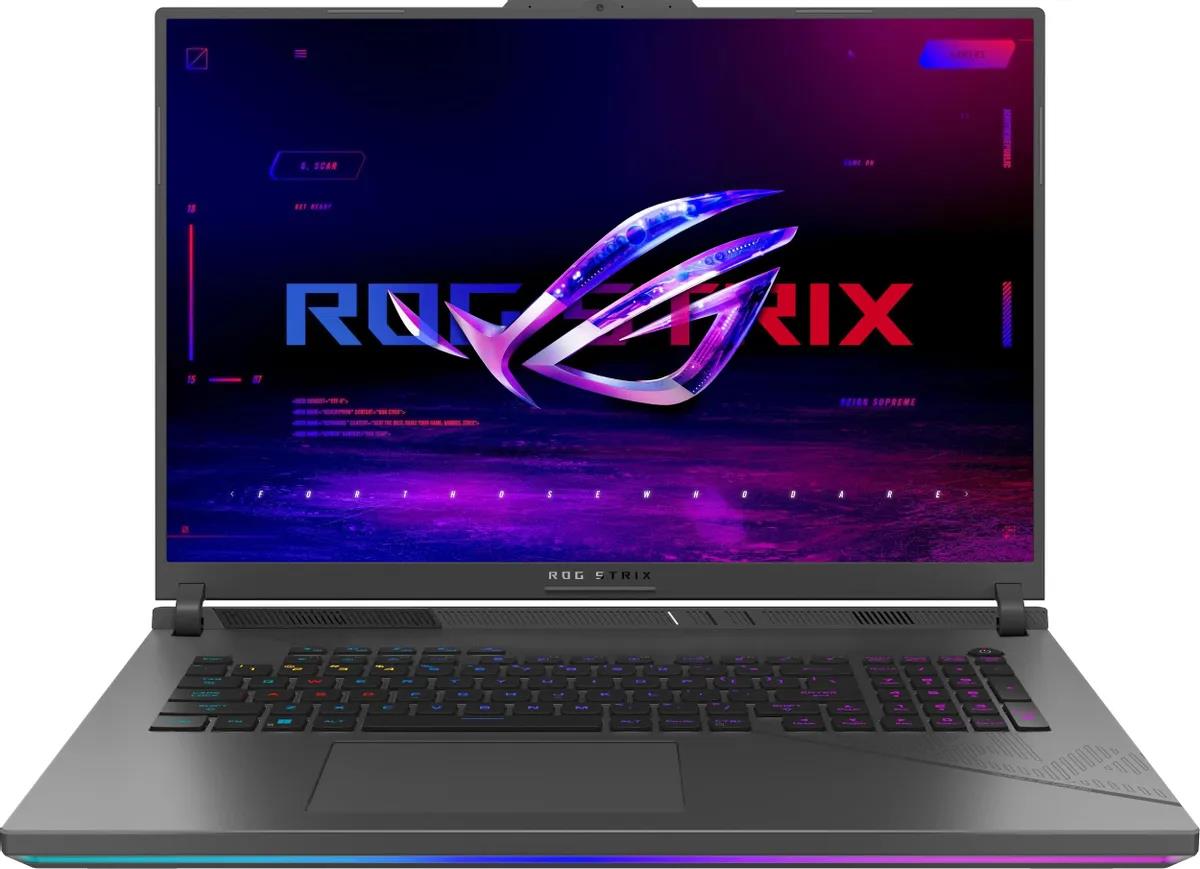 Изображение Ноутбук Asus ROG Strix G18 G814JV-N6168 (Intel 13650HX 2600 МГц/ SSD 1024 ГБ  /RAM 16 ГБ/ 18" 2560x1600/VGA дискретная/ Без ОС) (90NR0CM1-M00BC0)