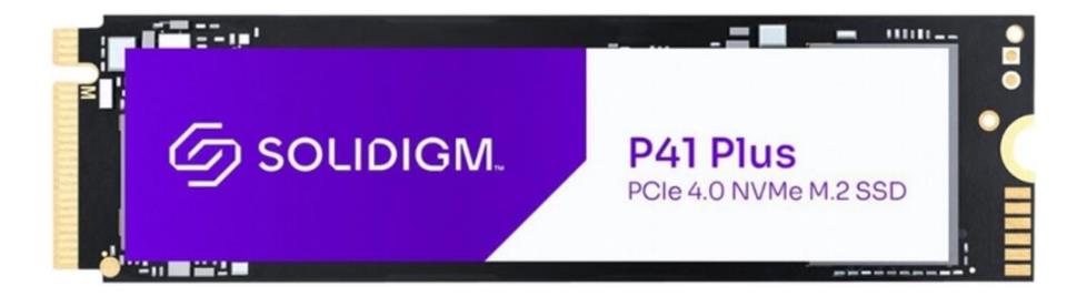 Изображение SSD диск Solidigm P41 Plus 1024 Гб 2280 (SSDPFKNU010TZX1)