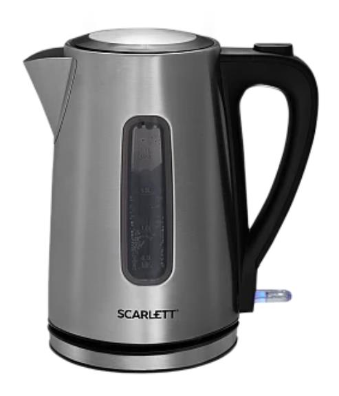 Изображение Электрический чайник Scarlett SC-EK21S13 (2200 Вт/1,7 л /металл/сталь)