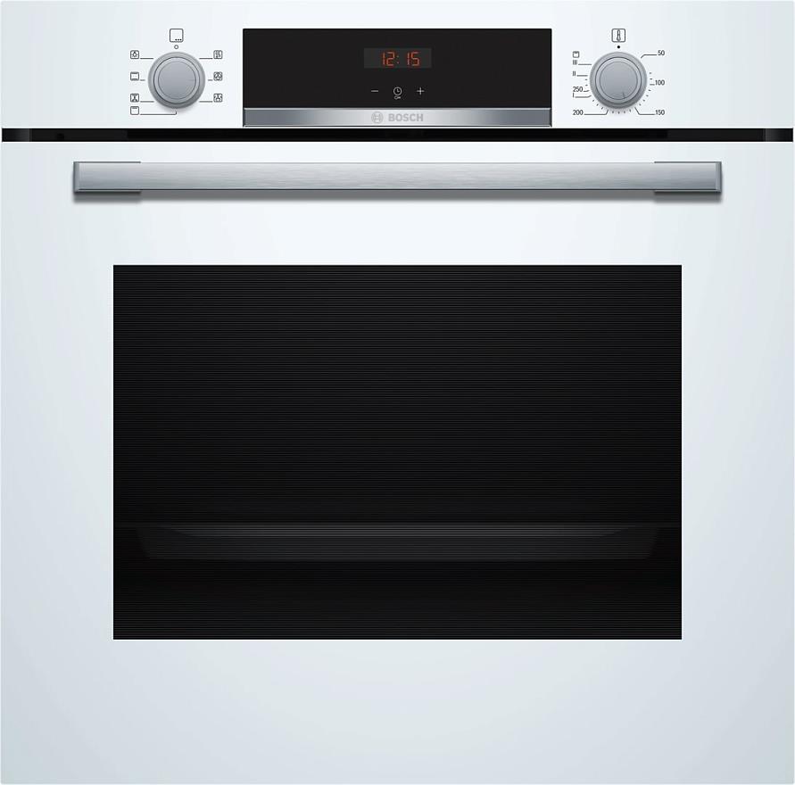 Изображение Духовой шкаф Bosch HBA533BW1 (71 л , белый)