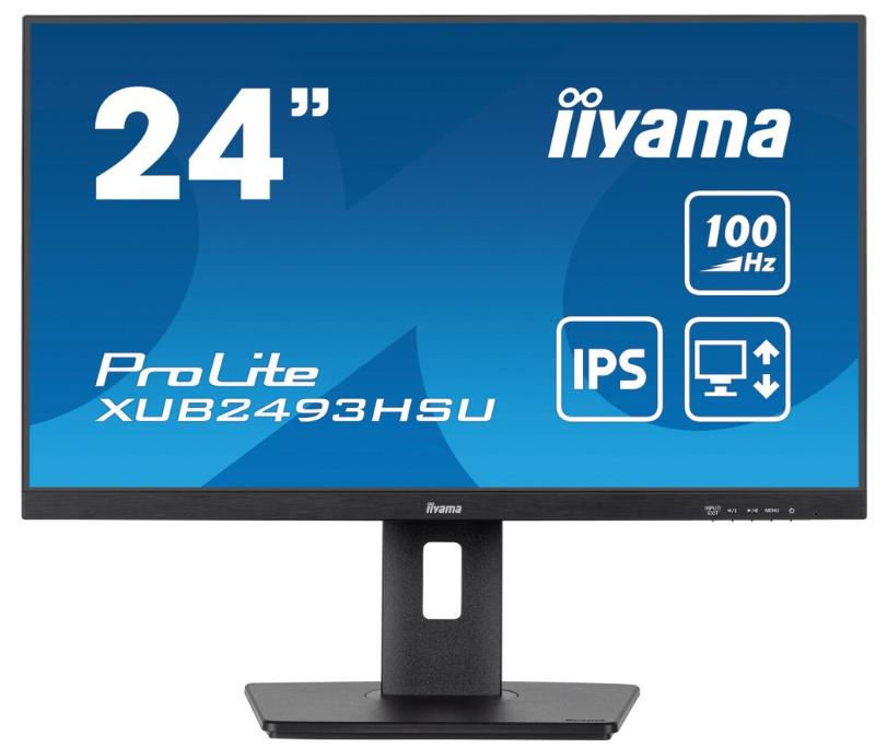 Изображение Монитор Iiyama ProLite XUB2493HSU-B6 (23,8 "/1920x1080/TFT IPS)