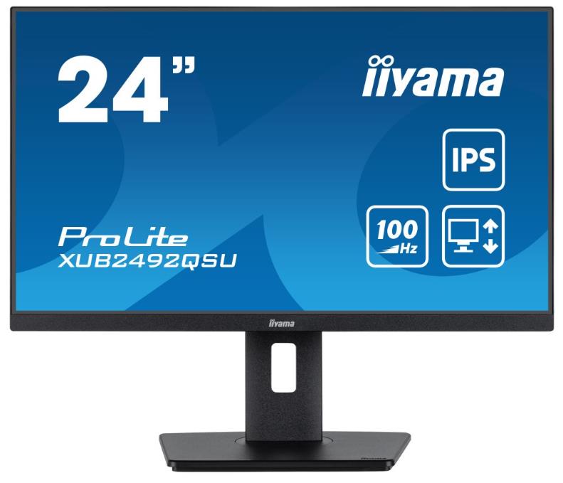 Изображение Монитор Iiyama ProLite XUB2492QSU-B1 (23,8 "/2560x1440/TFT IPS)