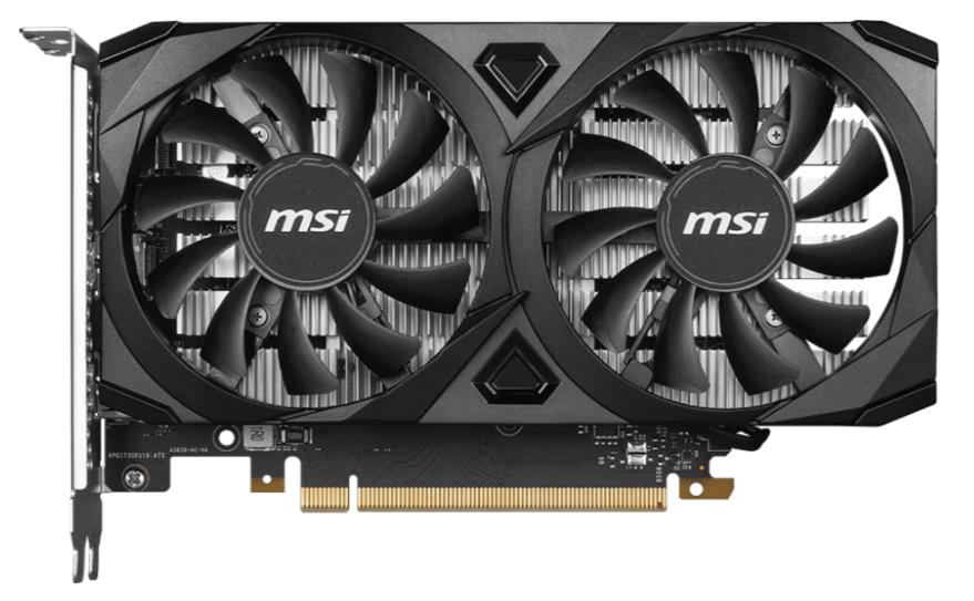 Изображение Видеокарта MSI NVIDIA GeForce RTX 3050 6Gb 6 Гб (NVIDIA GeForce RTX 3050, GDDR6)/(RTX 3050 VENTUS 2X 6G OC)