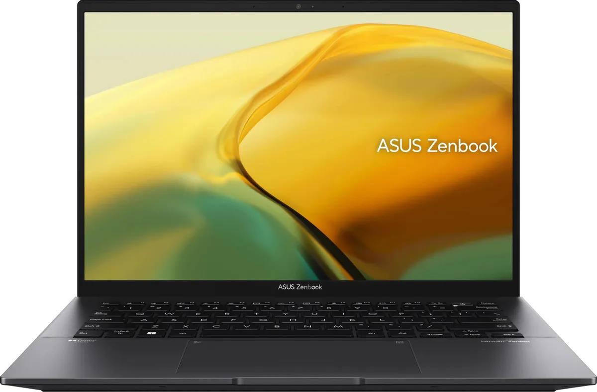 Изображение Ноутбук Asus Zenbook 14 UM3402YA-KP845 (AMD 7430U 2300 МГц/ SSD 512 ГБ  /RAM 16 ГБ/ 14" 2560x1600/VGA встроенная/ Без ОС) (90NB0W95-M01KB0)