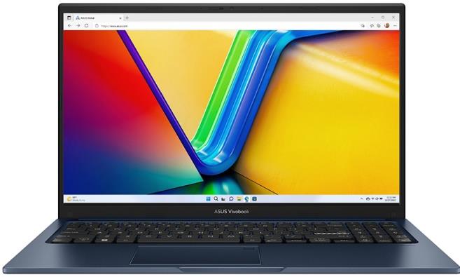 Изображение Ноутбук Asus Vivobook 15 X1504ZA-BQ1413 (Intel 1215U 1200 МГц/ SSD 512 ГБ  /RAM 8 ГБ/ 15.6" 1920x1080/VGA встроенная/ DOS) (90NB1021-M02250)