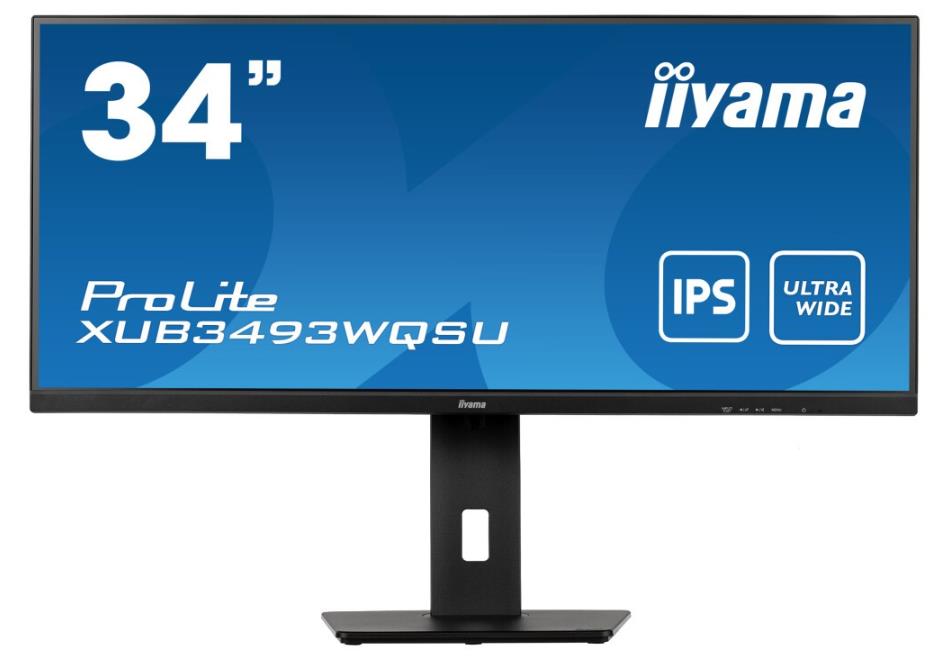 Изображение Монитор Iiyama ProLite XUB3493WQSU-B5 (34 "/3440x1440/IPS-ADS)