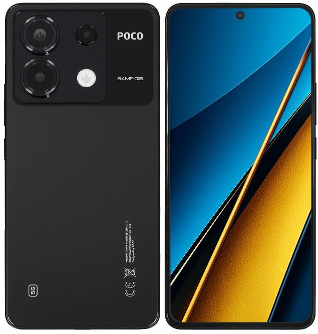 Изображение Смартфон Xiaomi Poco X6 5G (256 Гб/8 Гб) черный