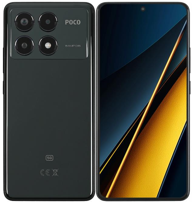 Изображение Смартфон Xiaomi POCO X6 Pro 5G (256 Гб/8 Гб) черный