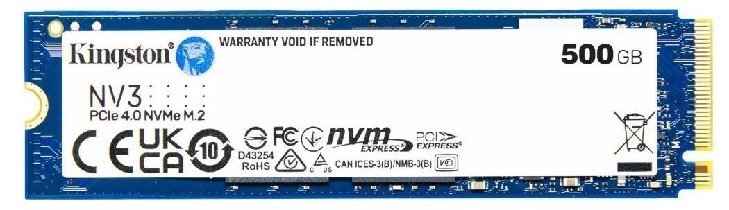 Изображение SSD диск Kingston NV3 500 Гб 2280 (SNV3S/500G)