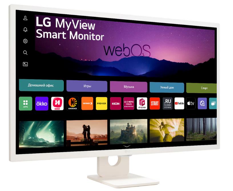 Изображение Монитор LG 32SR50F-W MyView (31,5 "/1920x1080/TFT IPS)