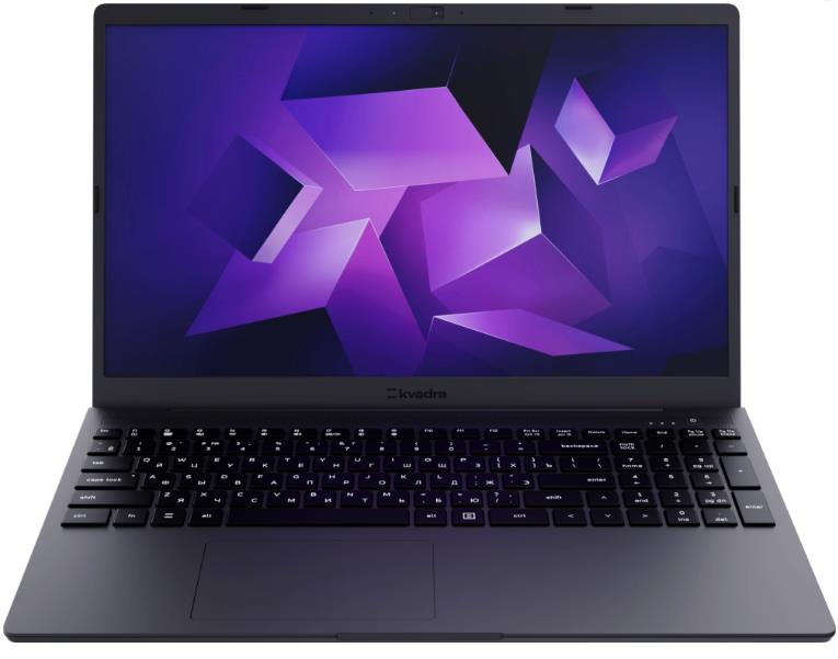 Изображение Ноутбук Kvadra Nau LE15T (Intel 1215U 1200 МГц/ SSD 256 ГБ  /RAM 8 ГБ/ 15.6" 1920x1080/VGA встроенная/ Без ОС) (Y22L02P01101R_AC74A1)