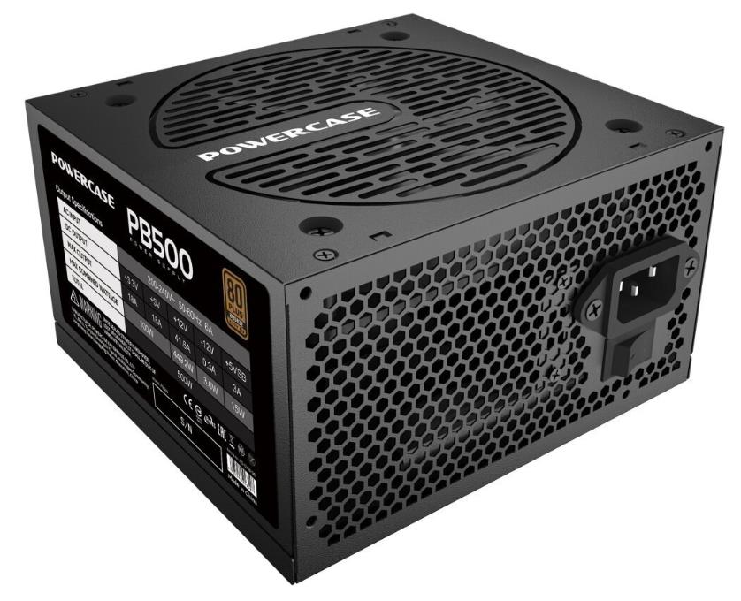 Изображение Блок питания PowerCase PB500 (PS-500B-DC) (500 Вт )