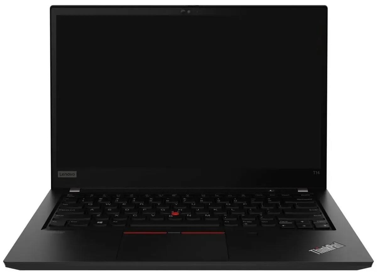 Изображение Ноутбук Lenovo ThinkPad T14 Gen 2 (Intel 1135G7 2400 МГц/ SSD 256 ГБ  /RAM 8 ГБ/ 14" 1920x1080/VGA встроенная/ Без ОС) (20W1A10NCD)