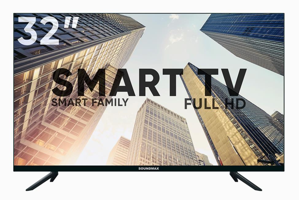 Изображение Телевизор SoundMAX SM-LED32M16S 32" 1080p Full HD Smart TV черный