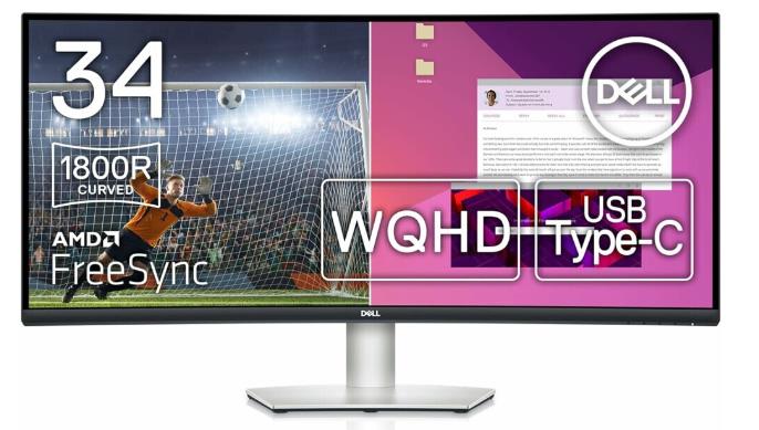 Изображение Монитор DELL S3423DWC (34 "/3440x1440/TFT *VA)