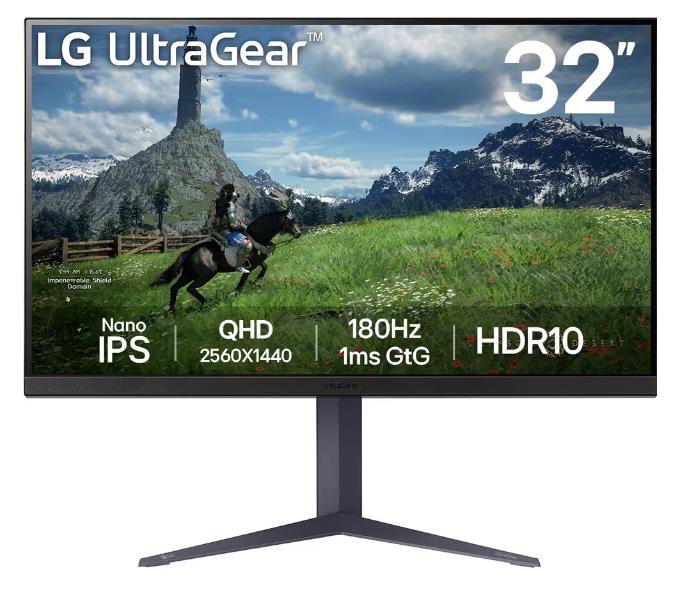 Изображение Монитор LG 32GS85Q-B (32 "/2560x1440/TFT IPS)