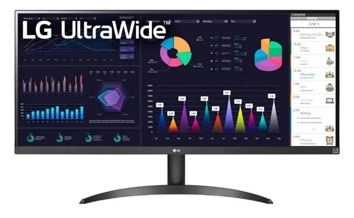 Изображение Монитор LG 34WQ500-B UltraWide (34 "/2560x1440/TFT IPS)