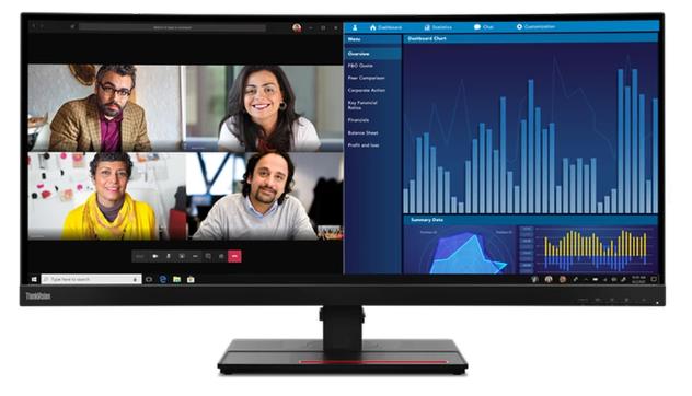 Изображение Монитор Lenovo ThinkVision P34w-20 (34,14 "/3440x1440/TFT IPS)