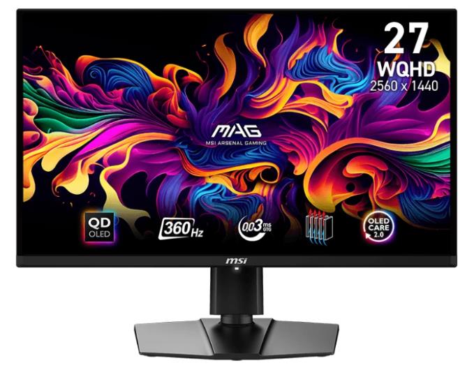 Изображение Монитор MSI MAG 271QPX QD-OLED (27 "/2560x1440/QD-OLED)