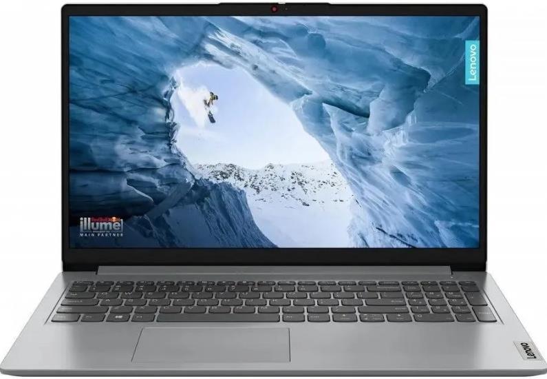 Изображение Ноутбук Lenovo IdeaPad 1 15IAU7 (Intel 1235U 1300 МГц/ SSD 512 ГБ  /RAM 8 ГБ/ 15.6" 1920x1080/VGA встроенная/ Без ОС) (82QD00BEUE)